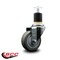 Service Caster 3.5'' Gray Poly Wheel Swivel 1-7/8'' Expanding Stem Caster SCC-EX20S3514-PPUB-178 - alternate 3